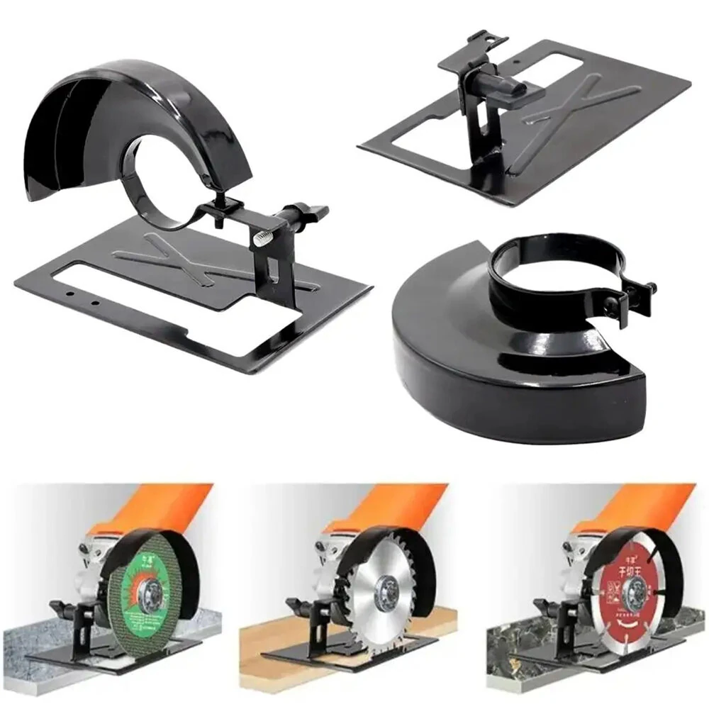 Angle Grinder Base Balance Bracket Adjustable Thickened Base Woodworking Protection Holder Cutting Steel Diy Tools Base Plate — Angle