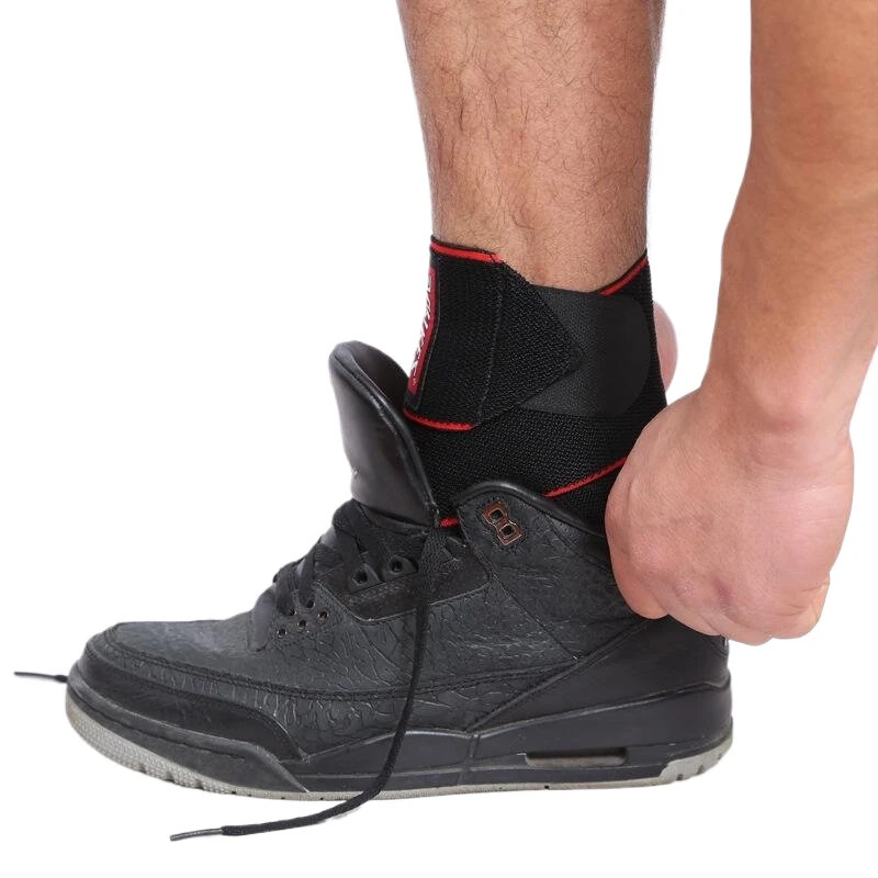AOLIKES 1PCS Ankle Support Adjustable Ankle Brace Breathable Nylon Material Super Elastic and Comfortable Suitable for Sports — view 7