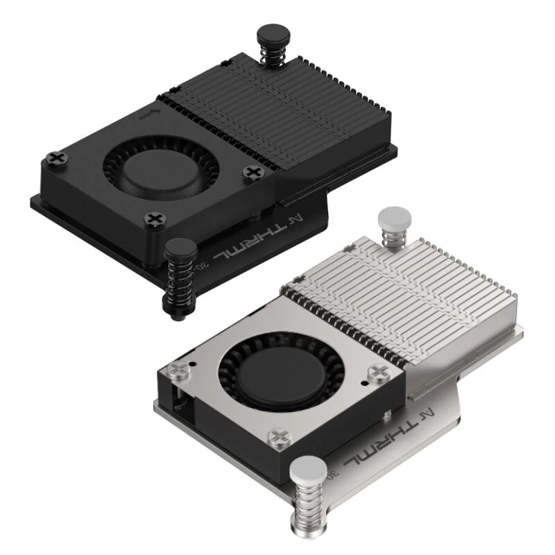 Argon THRML 30mm Active Cooler for Raspberry Pi 5 8000RPM Active Cooling PWM Fan Passive Cooling Aluninum Fins Radiator for RPi 5 — view 2