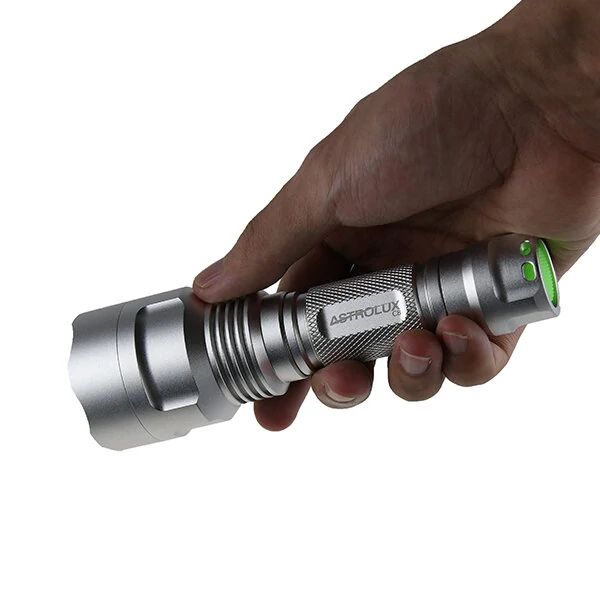 Astrolux C8 Silver XP-L HI Long Shot 1300Lumens 7/4modes A6 Driver Tactical EDC — view 4