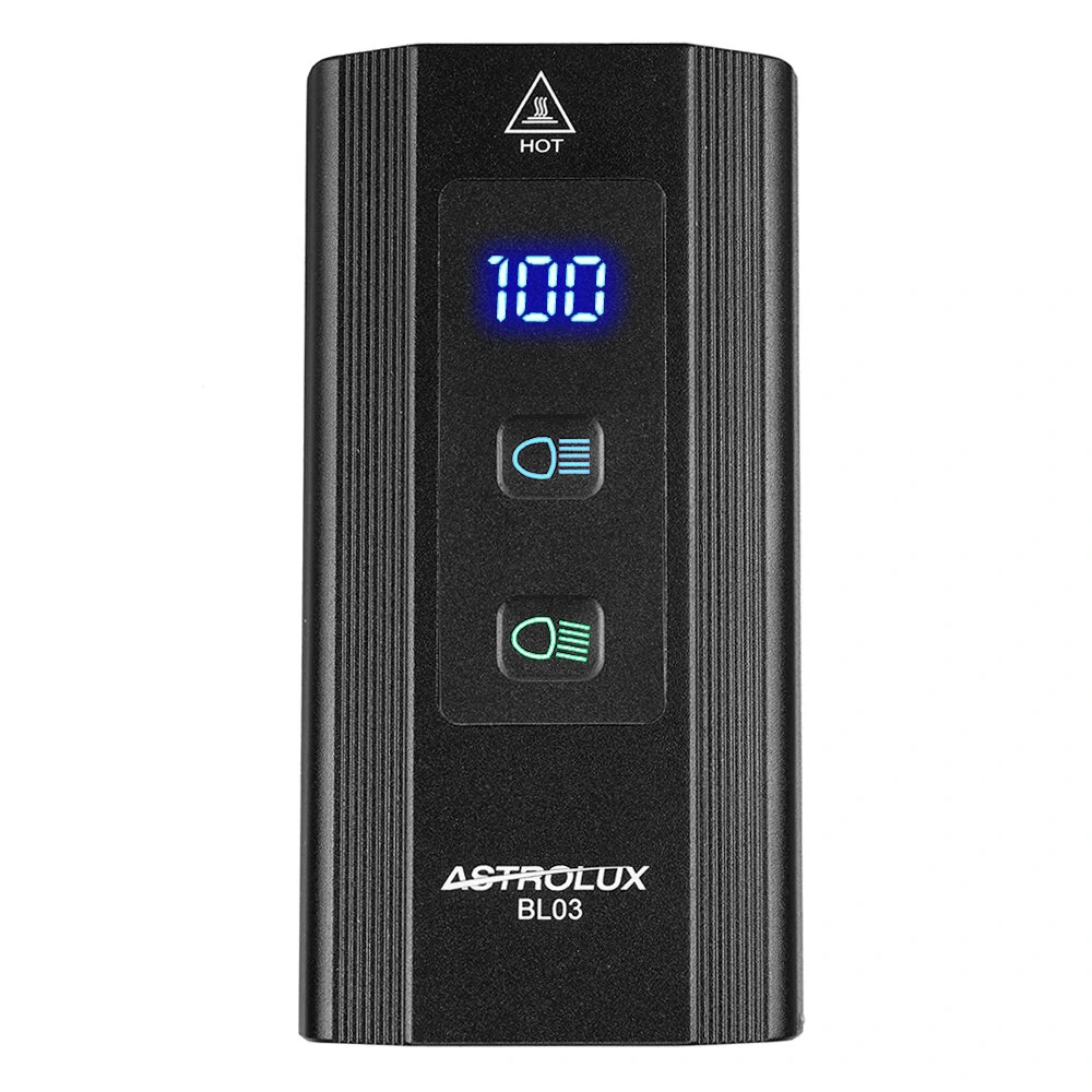 Astrolux® BL03 XPG LED 1200LM Bike Headlight Support Wire Remote Switch 6000mAh High Capacity Power Bank Dual Distance Beam Bike Light USB Rechargeable LED Bicycle Handlebar Flashlight for Electric Bike Electric Scooter — view 4
