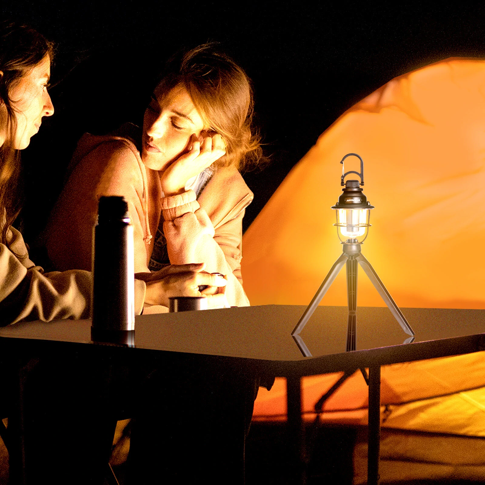 Astrolux® CL01 1800-6500K Stepless Dimming Camping Light Tripod Available USB-C Rechargeable 30h Max Runtime Outdoor LED Tent Light Multifunction Ambient Lamp Atmosphere Light — view 4