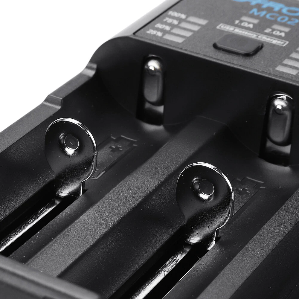 Astrolux® MC02 2 in1 USB Charging Mini Battery Charger Portable Mobile Phone Po — view 9