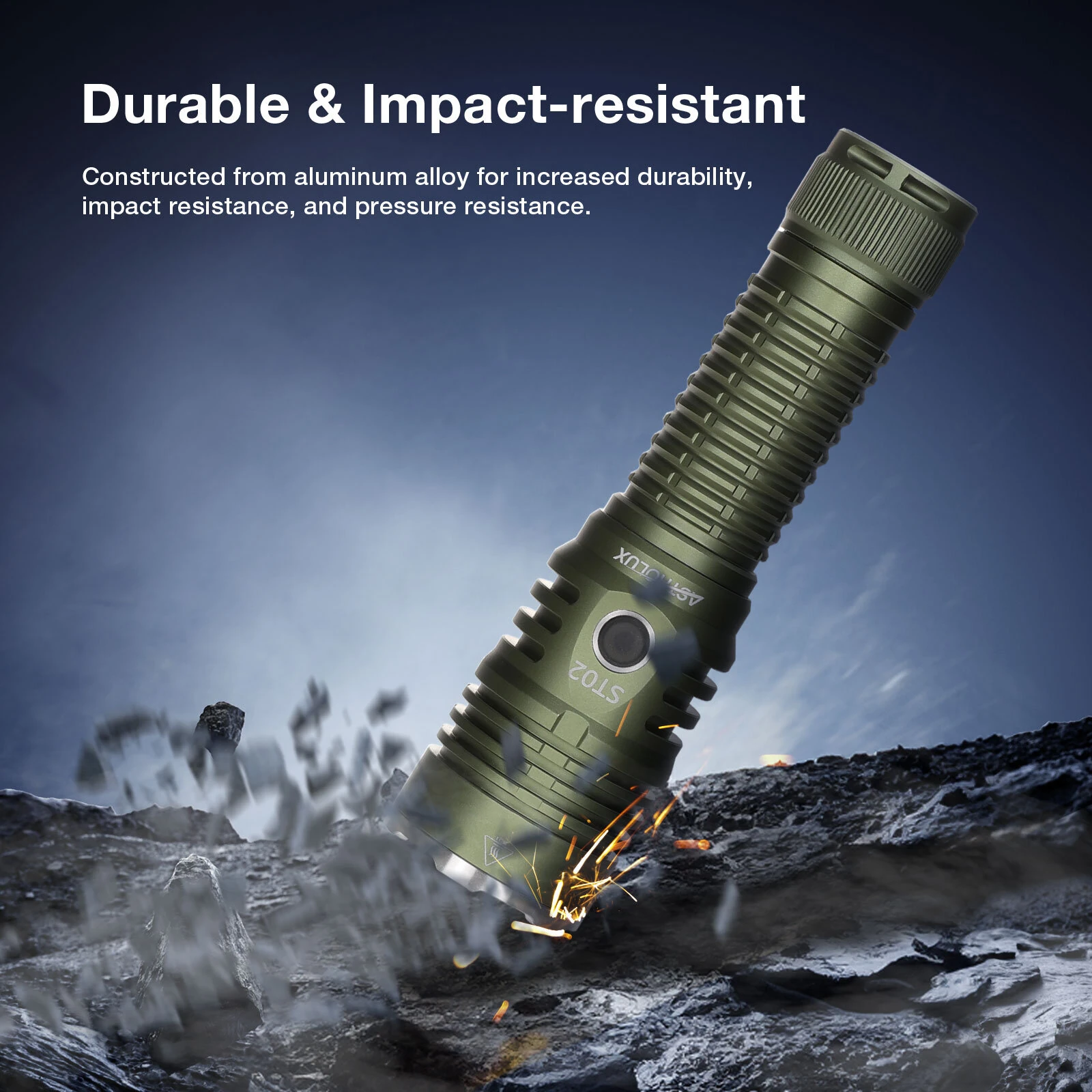 Astrolux® ST02 SFT25R-LED 2000LM 627M Mini Size Powerful EDC Flashlight 21700 Battery Optional Long Distance LED Torch Outdoor Waterproof Searchlight — view 7