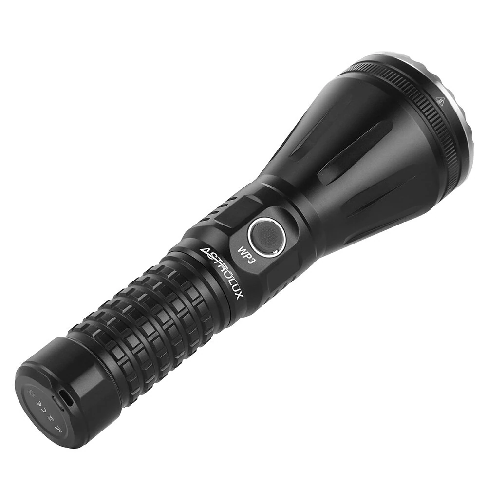 Astrolux® WP3 2.9KM 562LM Long Distance Throwing LEP Flashlight Strong Spotlight Waterproof Search Flashlight With 15A High Drain 21700 Li-ion Battery — view 7
