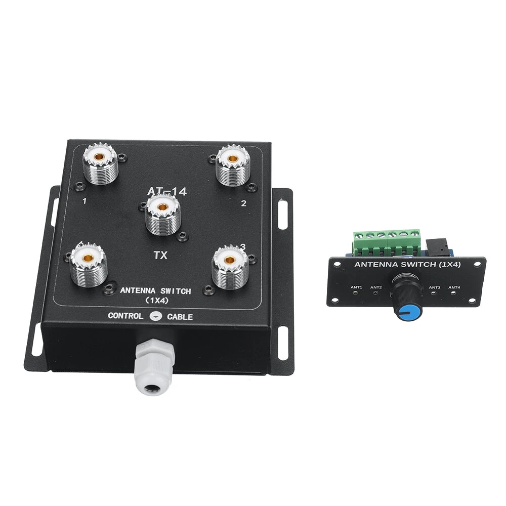 AT-14 4-Way Coax Remote Antenna Switch Convenient Switching 1.8MHz-60MHz 500W PEP — view 11