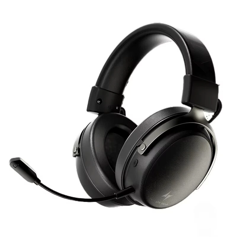 ATK N9 Pro Four-mode Gaming Headset Wireless bluetooth Headphone 53mm Large Driver Unit 3D Spatial Audio Built-in ENC Noise Cancelling Microphone 1500mAh Massive Battery Support 3.5mm USB Playback On-ear E-sports Headphones — ATK