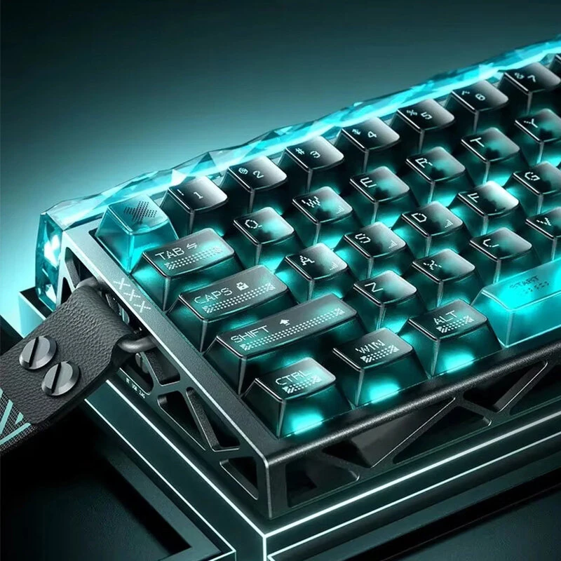 AULA HERO68 XS Magneitc Switch Keyboard Tri-mode RGB 68-Kyes Dual 8K Polling Rate 0.005RT 6000mAh Battery Low Delay Customized Magnetic Switches — view 4