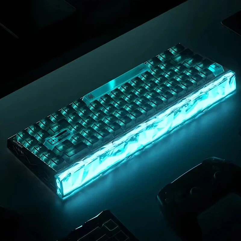 AULA HERO68 XS Magneitc Switch Keyboard Tri-mode RGB 68-Kyes Dual 8K Polling Rate 0.005RT 6000mAh Battery Low Delay Customized Magnetic Switches — view 5