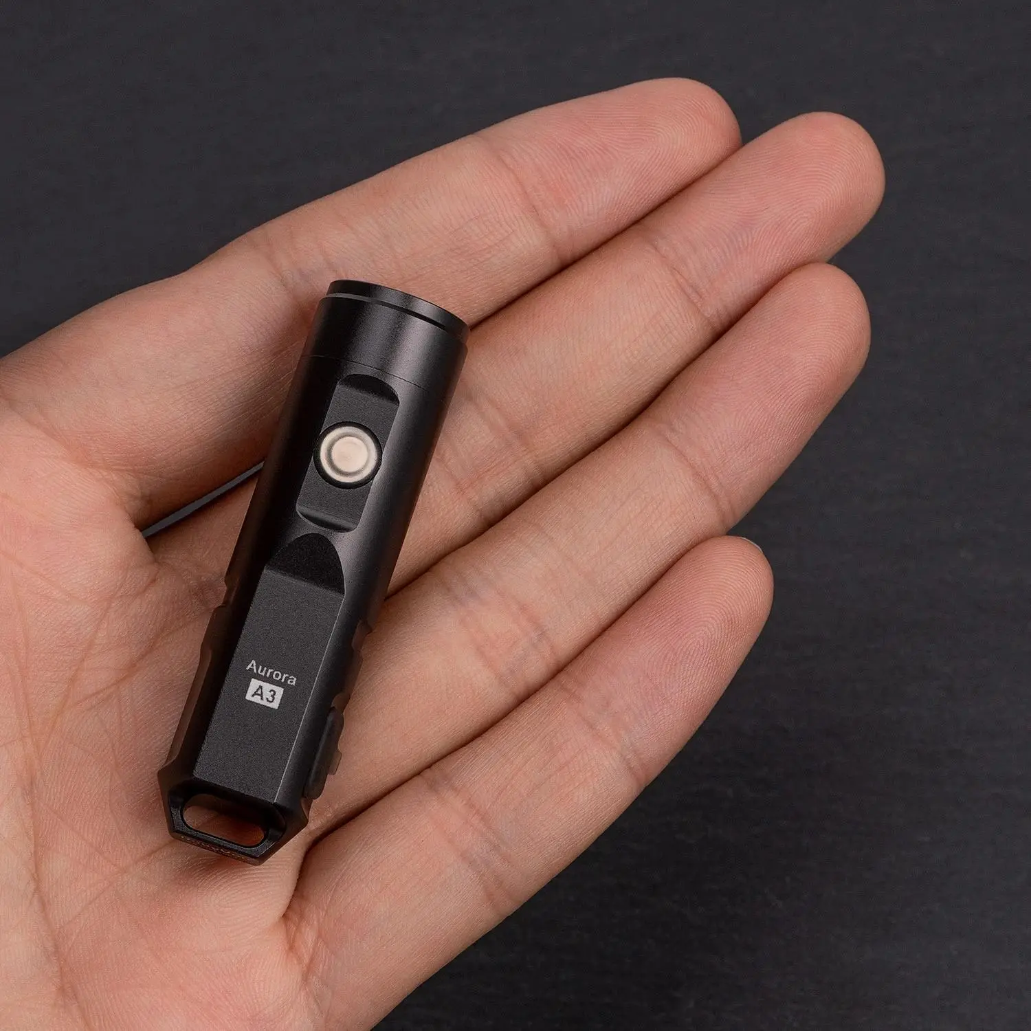 Aurora A3 XP-G3 LED/Nichia 219C USB Rechargeable Waterproof Mini Flashlight 6063 — view 5