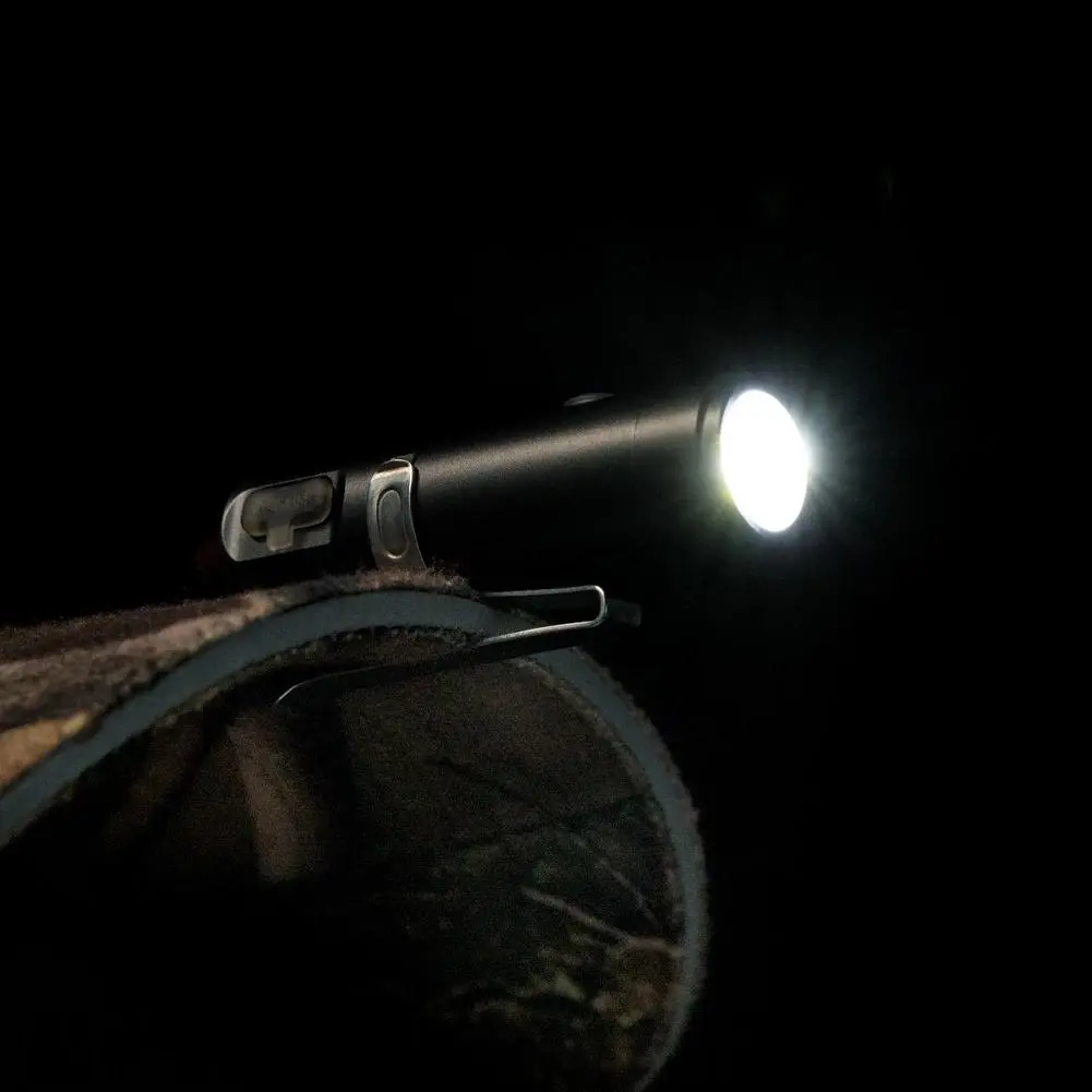 Aurora A3 XP-G3 LED/Nichia 219C USB Rechargeable Waterproof Mini Flashlight 6063 — view 6