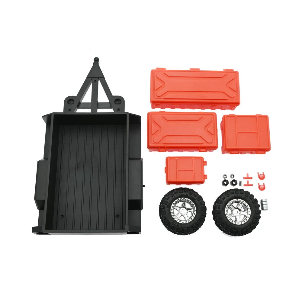 AUSTAR RC Tractor Trailer AX8560 For 1/18 2.4G Full-scale Climbing Car Simulator RC Car Parts — view 7