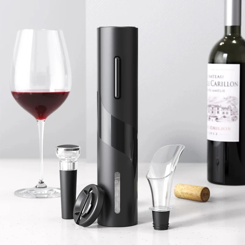 Automatic Electric Wine Openers USB Rechargeable Bottle Openers Corkscrew Wine Cap Opener — view 2