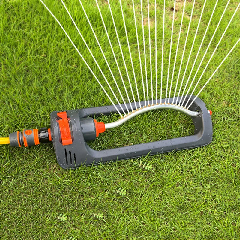 Automatic Oscillating Sprinkler 19 Hole 4 Modes Lawn & Garden Essential Watering System Irrigation Device for Home Gardens Agricultural Fields Water Sprinkler for Lawn — view 2