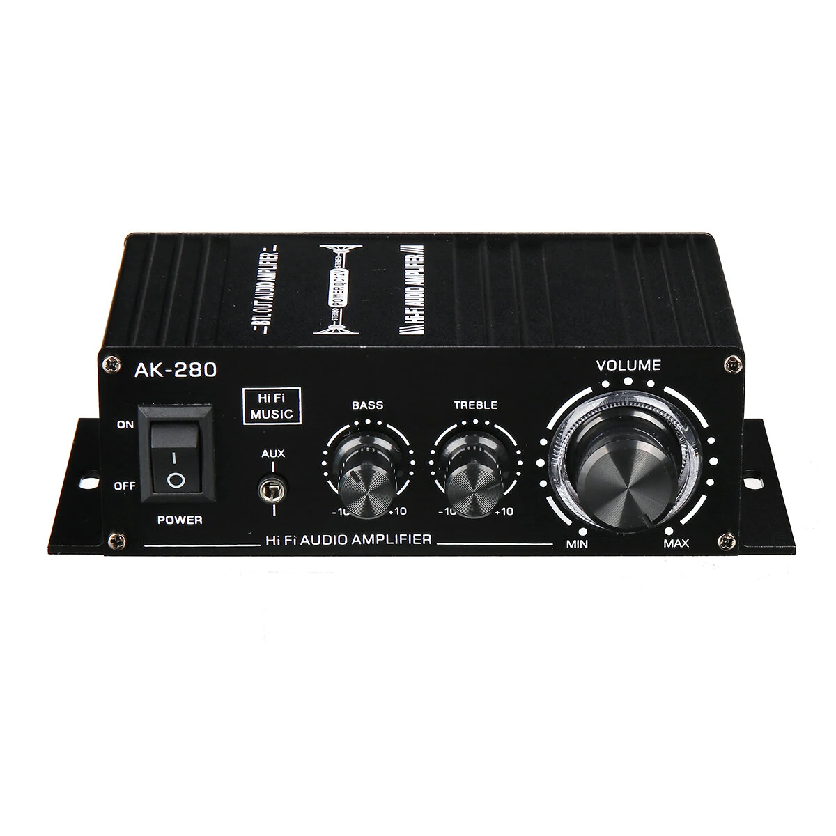 AUTSOME 12V  40Wx2 Power Amplifier 2.0 Channel  90DB Car Small Power Amplifier — view 3