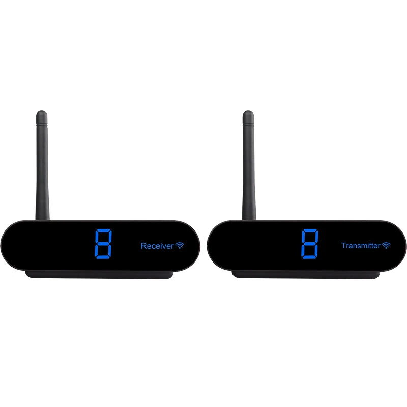 AV230 Wireless AV Transmitter and 2 Receivers 2.4G 300m Video Audio HD IR Remote Extender Kit for Home Theater CCTV — view 3