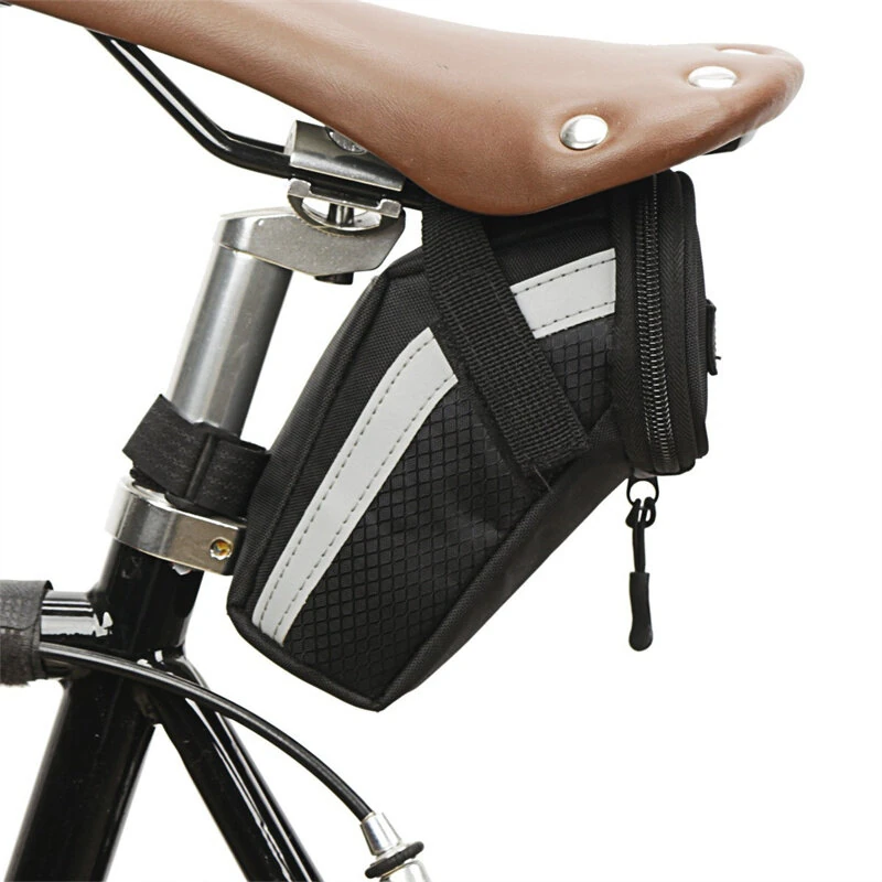 B-Soul Bicycle Bag Road Mountain Bike Saddle Bag Ultralight Bicycle Seat Tube Bag Large Space Bike Tail Bags — view 3