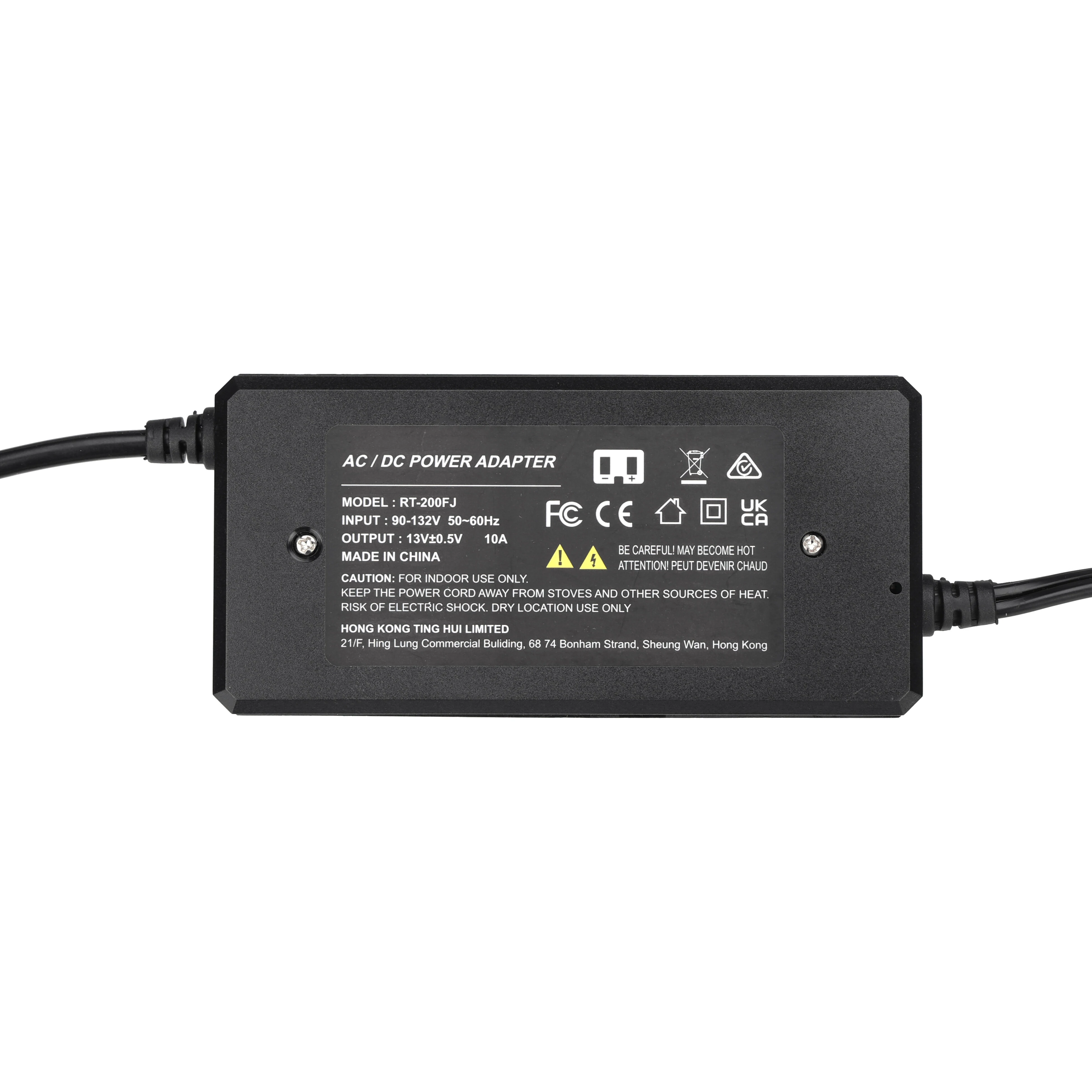 B-type Dual-hole AC to DC Adapter 1.7m Long for Diesel Heater Car Parking Accessories — view 4
