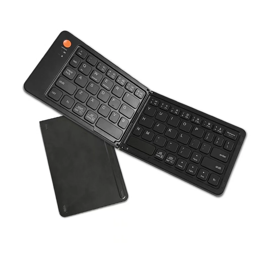 B023 Mini bluetooth Folding Keyboard for IOS/Android/Windows Tablet Mobile Phone Type-C Rechargeable Keyboard Computer Accessories — Pricio