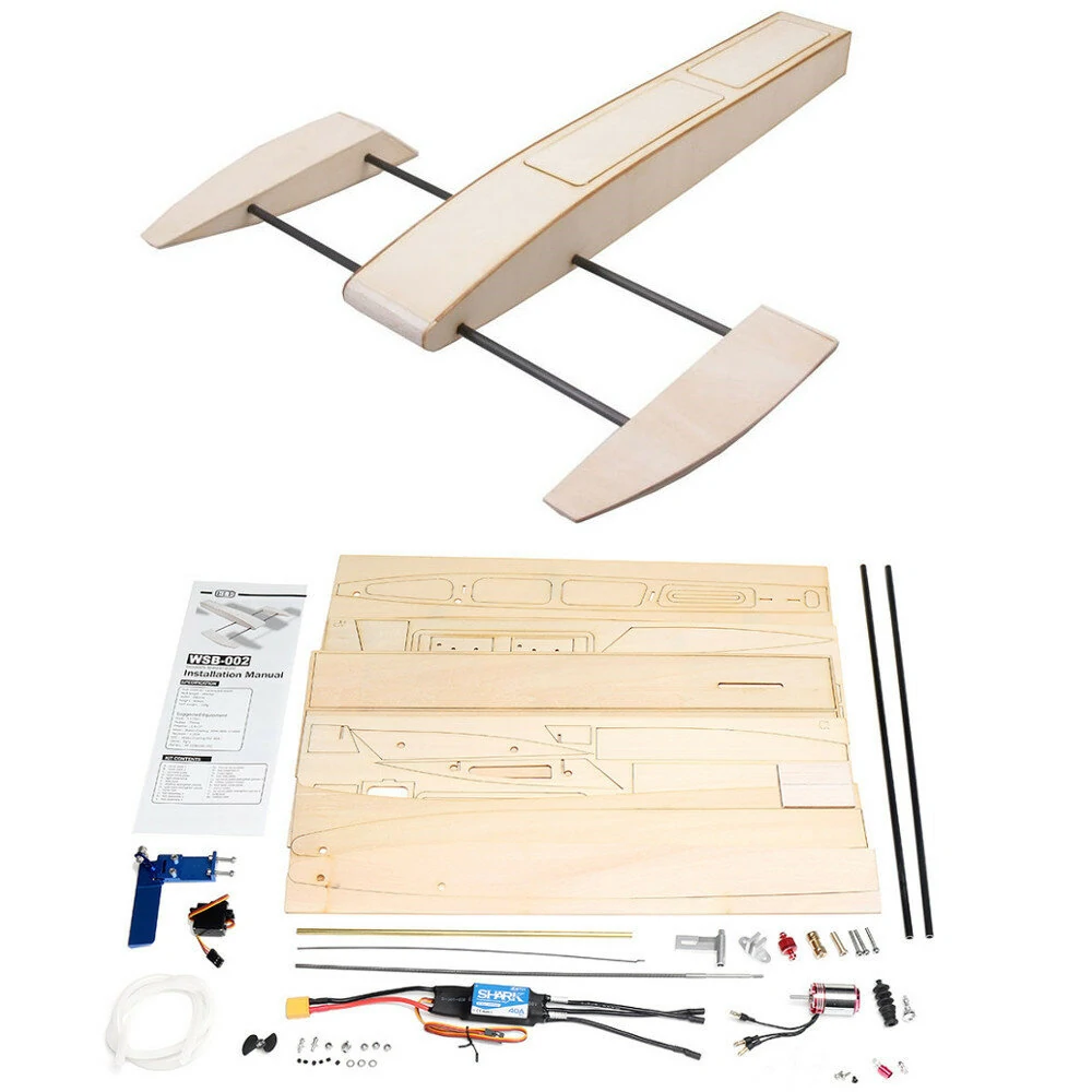 B061 B068 DIY RC Boat Kit — view 3