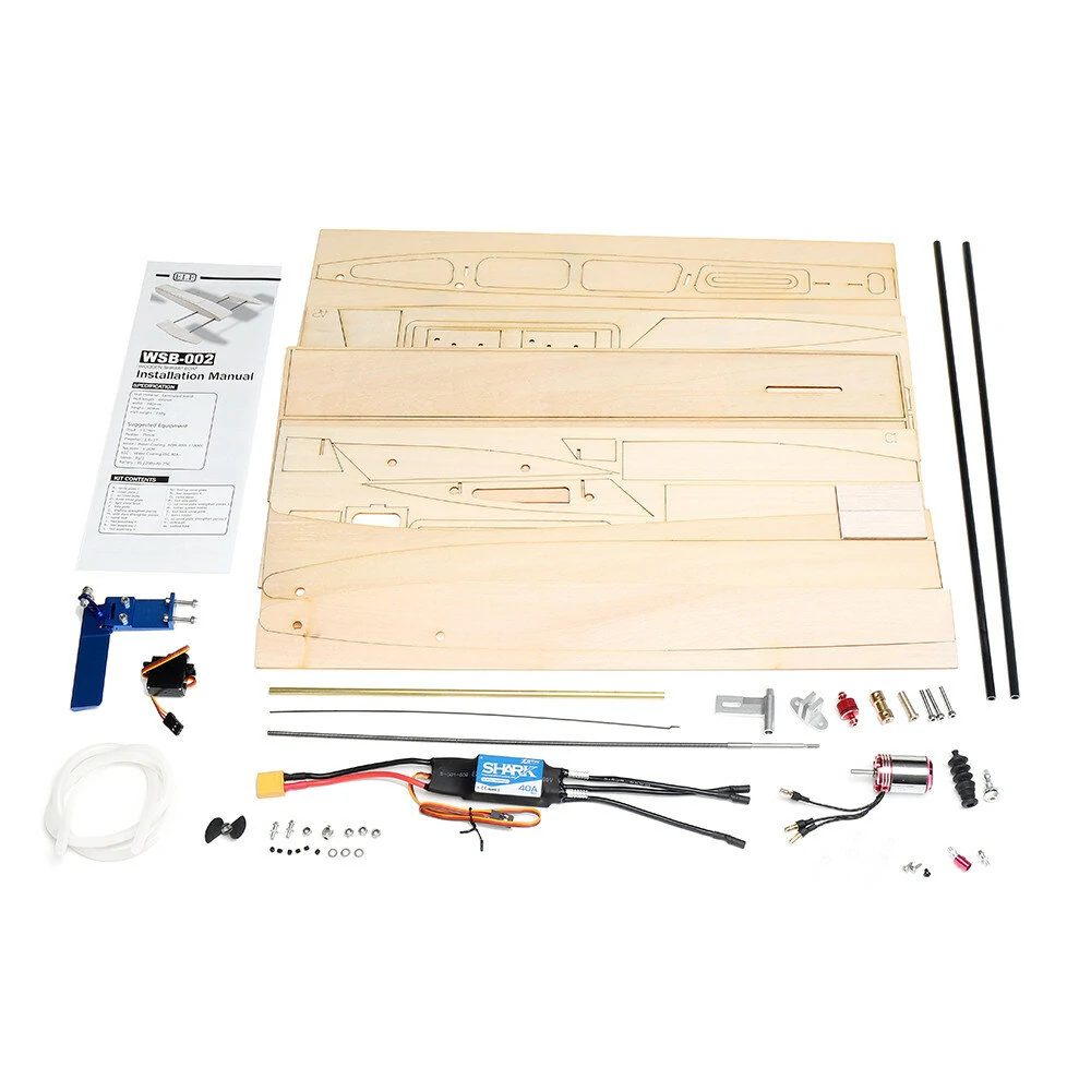 B061 B068 DIY RC Boat Kit — view 5