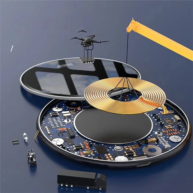 Bakeey 15W 10W 7.5W 5W Wireless Charger Fast Wireless Charging Pad for Qi-enabled Smart Phones for iPhone 14 Pro Max 13 12 for Samsung for Xiaomi — view 5