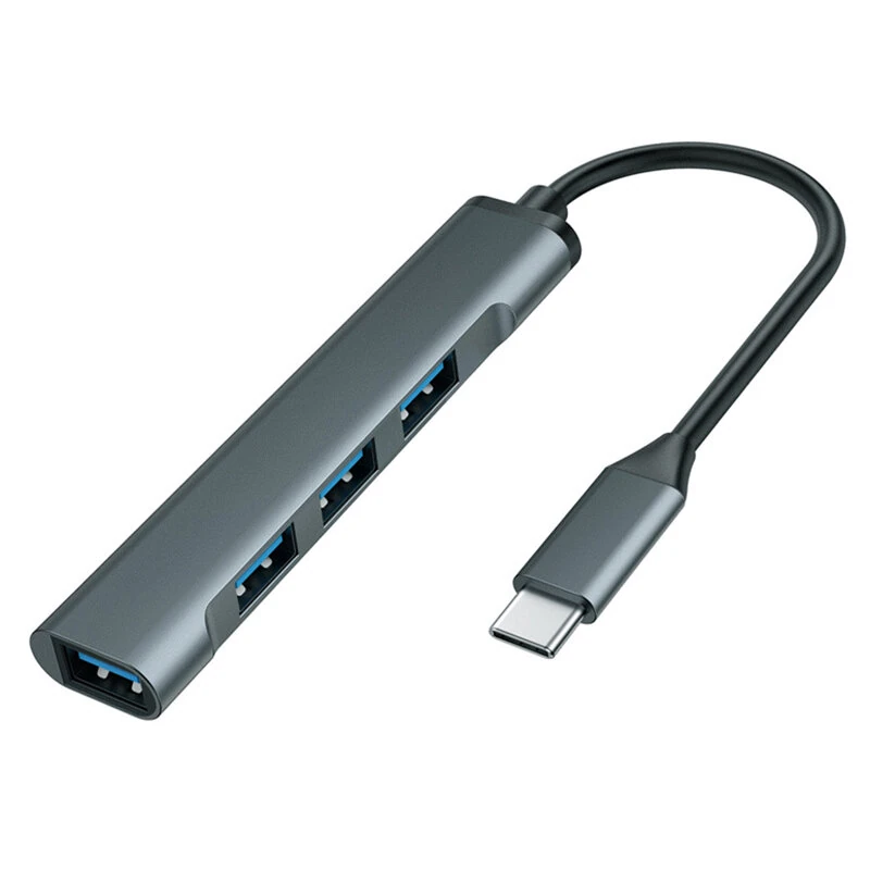 Bakeey 4-in-1 Type-C Docking Station USB Adapter with USB3.0*4 for PC Laptop Matebook HUAWEI XIAOMI Macbook Pro — view 2