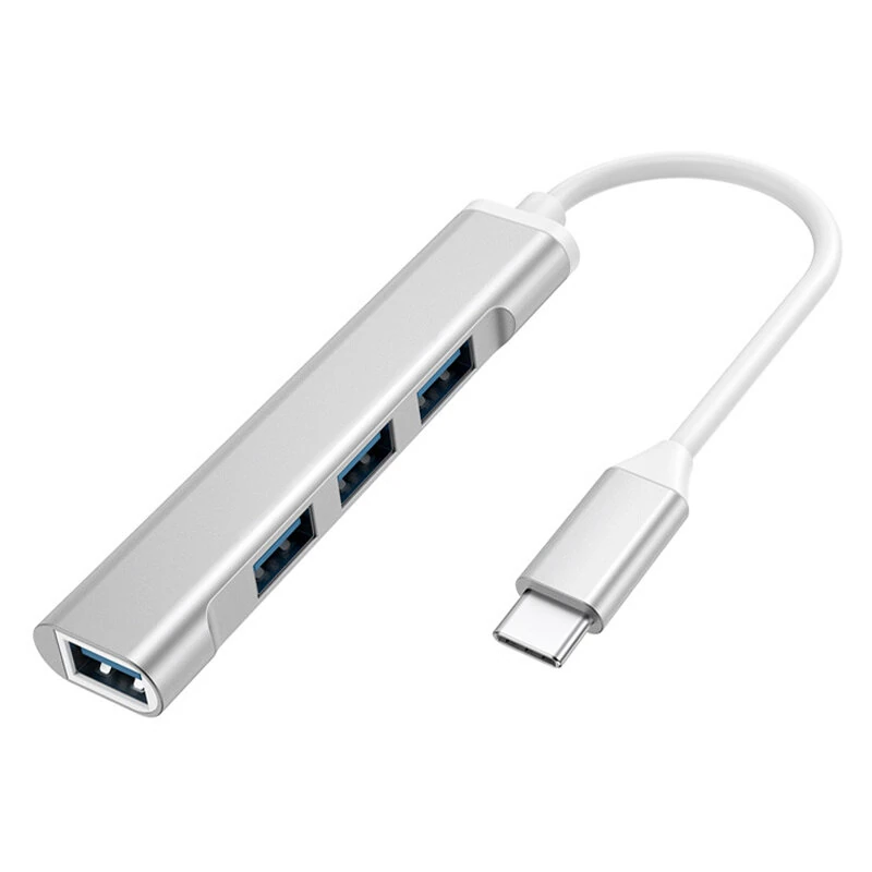 Bakeey 4-in-1 Type-C Docking Station USB Adapter with USB3.0*4 for PC Laptop Matebook HUAWEI XIAOMI Macbook Pro — view 3