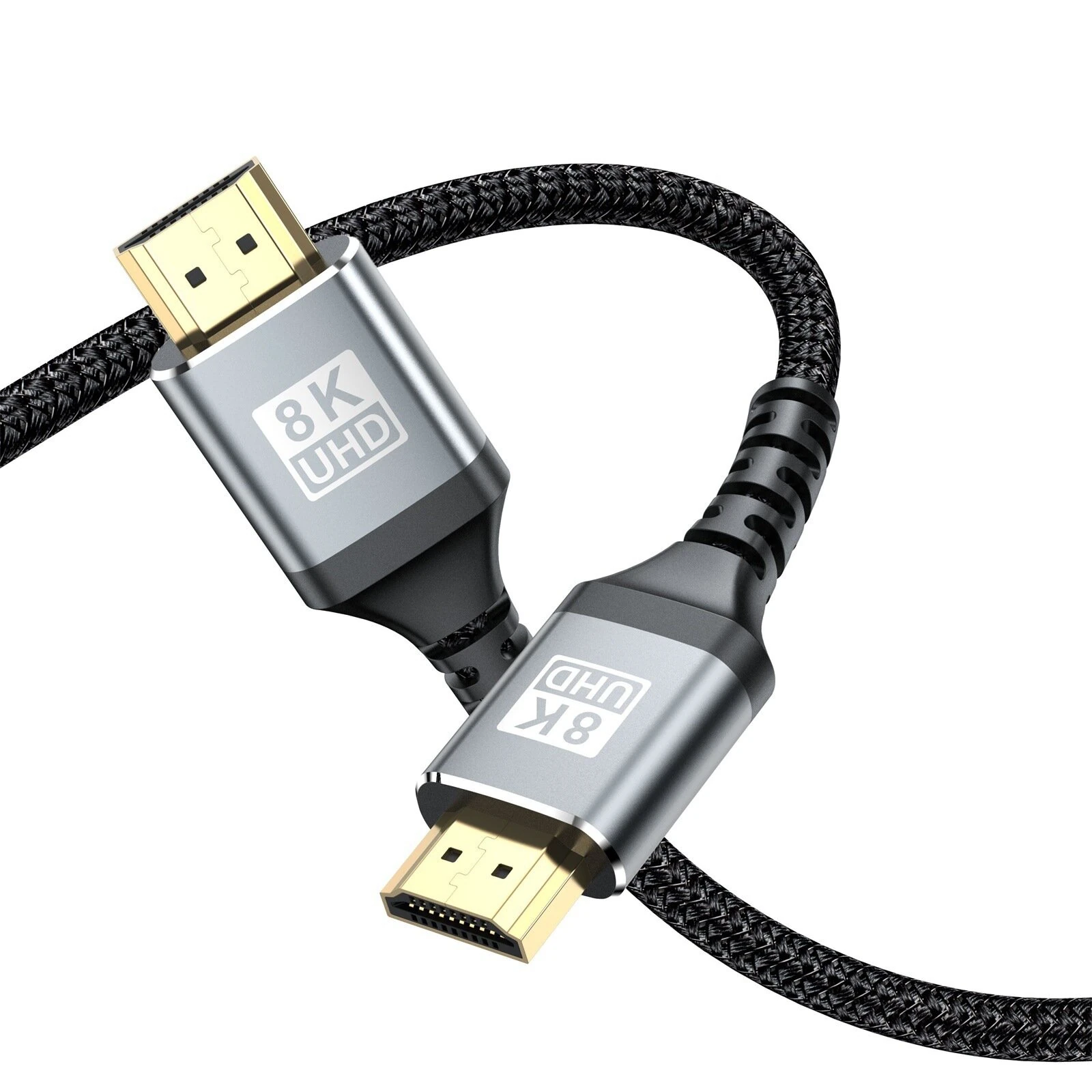 Bakeey 8K/60Hz 4K/120Hz HD2.1 Cable 48Gbps High Speed Audio Video Connector Cable HD-compatible 8K 4K Ultra HD Line 1M/2M/3M Long for Xbox PS5 TV Projector — view 5