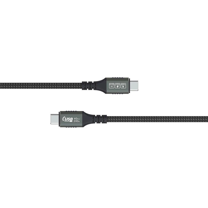 Bakeey USB4 Cable 40Gbps PD240W Thunderbolt4 8K@60Hz Type-C Fast Charging Cable Thunderbolt3 Type-C to C Data Transfer Cable For eGPU — view 5