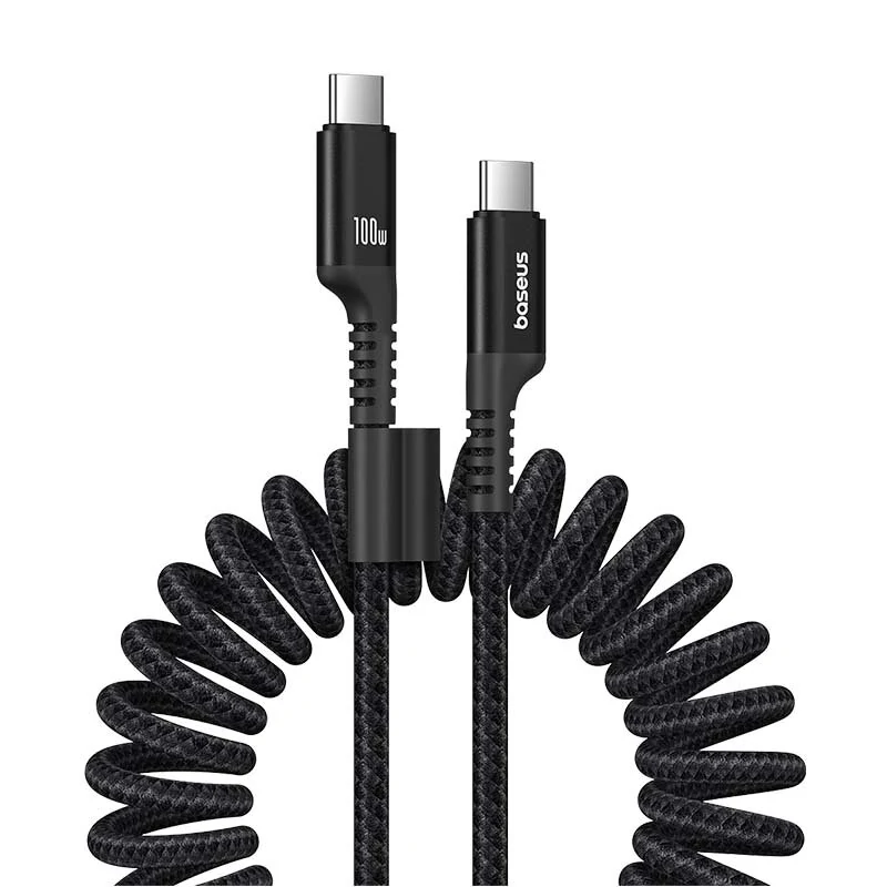 Baseus 1M USB-C to USB-C Cable 100W High Power Delivery Car Fast Charging Data Cable for Charging Phones Tablets And Laptops — view 10