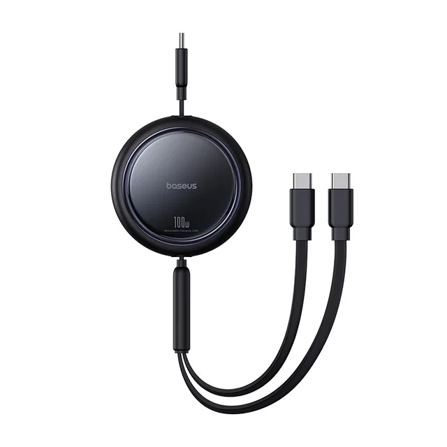 Baseus Bright Mirror Series 100W Type-C to C+C Cable Fast Charging Data Transmission Copper Core Line 1M Long for iPhone 16 Pro 15 15 Pro Max for Huawei Mate XT for Xiaomi MIX Fold4 for Samsung Galaxy Z Flip6 — view 2