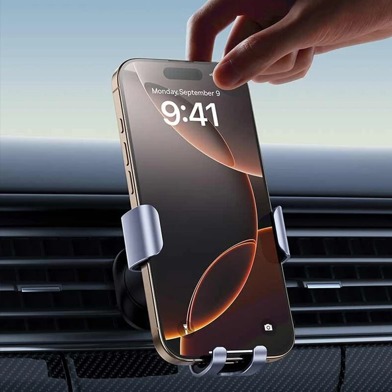 Baseus BS-CM049 Gravity Car Mount Air Vent Phone Holder 360° Rotatable for 4.7-7.2 Inch Smartphone Car Phone Holder — view 4