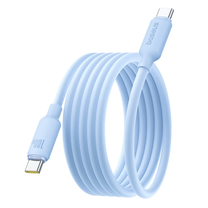 Baseus CB000179 100W Type-C to Type-C Magnetic Cable Fast Charging Data Transmission Tinned Copper Core Line 1M Long for iPhone 16 16 Pro 15 Pro Max for Huawei Pura X for Xiaomi 15pro for Samsung Galaxy S25 Ultra — view 2