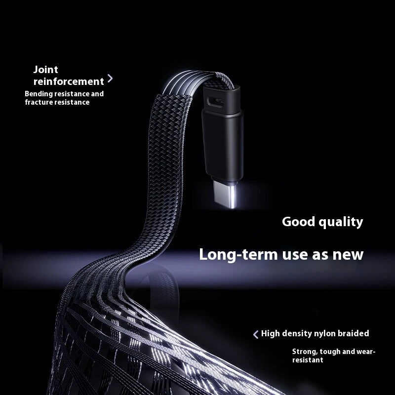Baseus MVP Series 3 20W Type-C to iP Cable Fast Charging Data Transmission Copper Core Line 1M/2M Long for iPhone 14 14 Pro 13 12 Pro Max — view 5