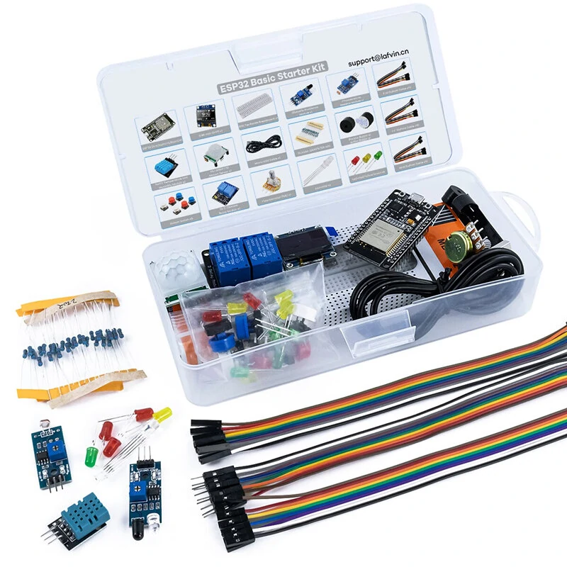 Basic Starter Kit for ESP32 ESP-32S WIFI IOT Development Board — view 3