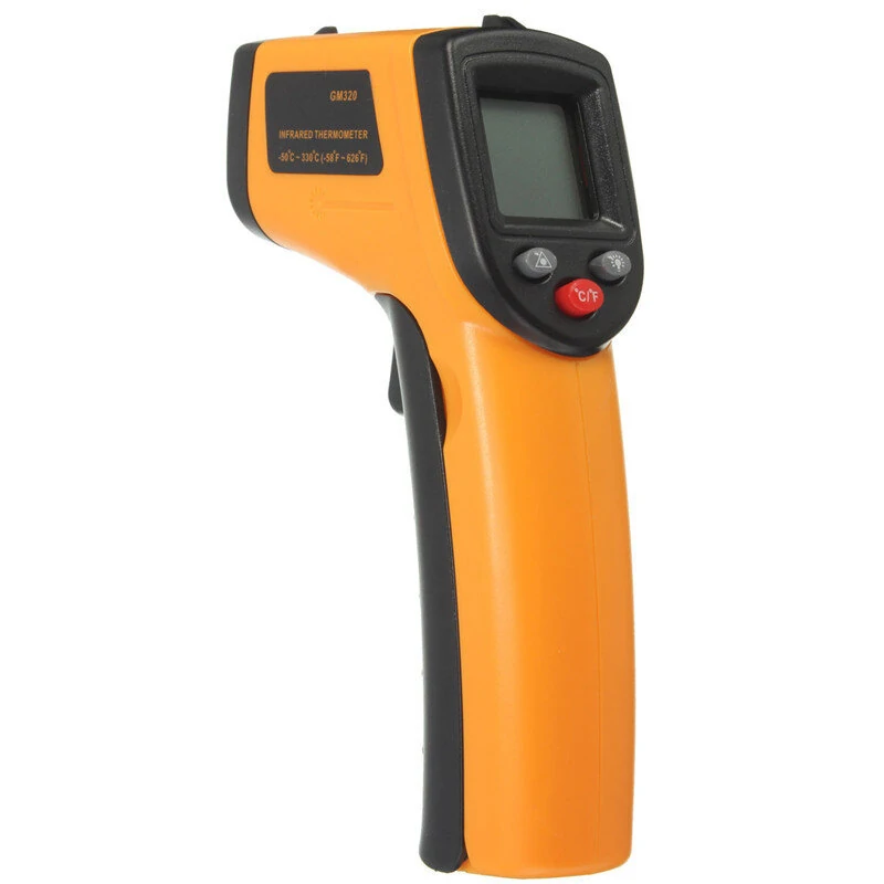 BENETECH GM320 Non Contact Laser LCD Display Digital IR Infrared Thermometer Temperature Meter Gun -50℃ to 330℃ — view 3