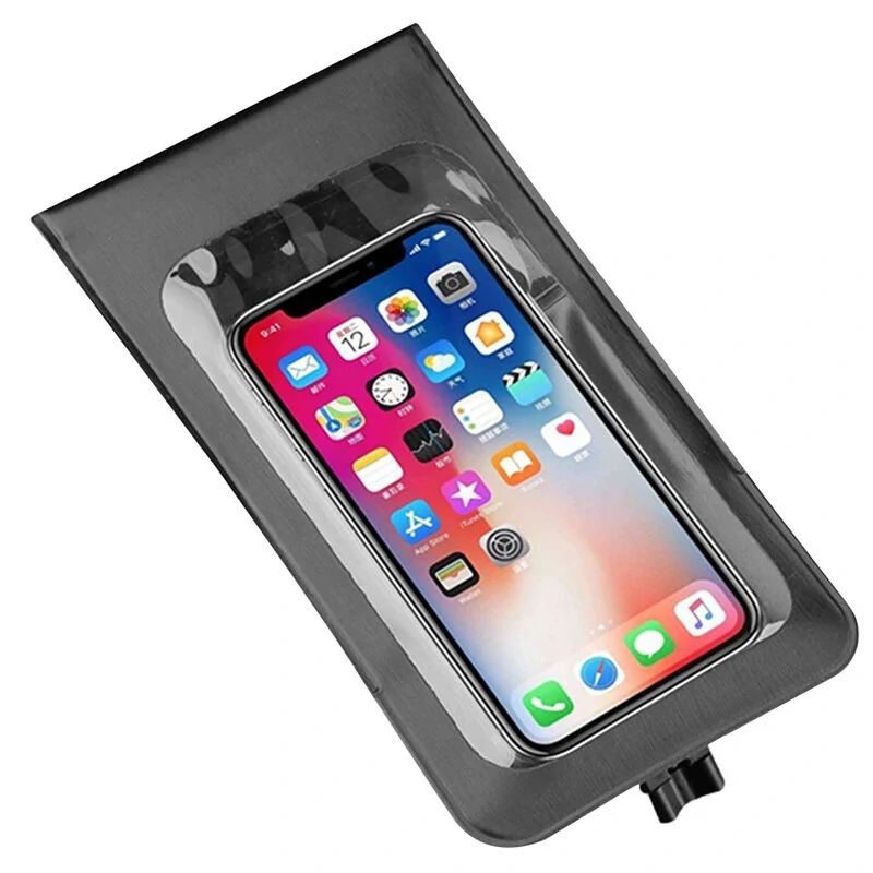 BENGGOU Waterproof Bicycle Phone Mount 360° Rotation Touch Screen Handlebar Phone Holder for MTB Bike Road Bike Cycling — view 4