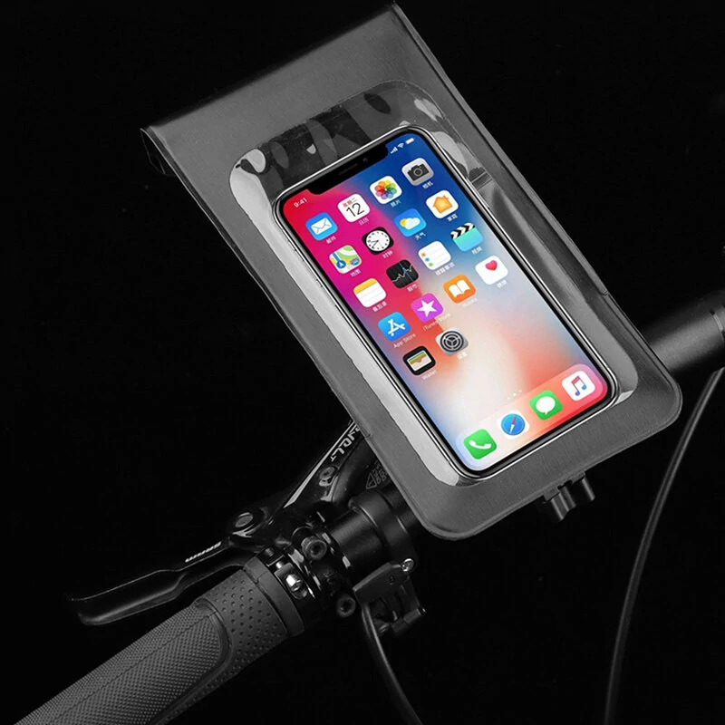 BENGGOU Waterproof Bicycle Phone Mount 360° Rotation Touch Screen Handlebar Phone Holder for MTB Bike Road Bike Cycling — view 5