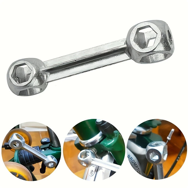BENGGUO BG-615 Hexagonal Wrench Bike Tools Aluminum Alloy Stable Hexagonal Bone Wrench for Bicycle Repair — view 4