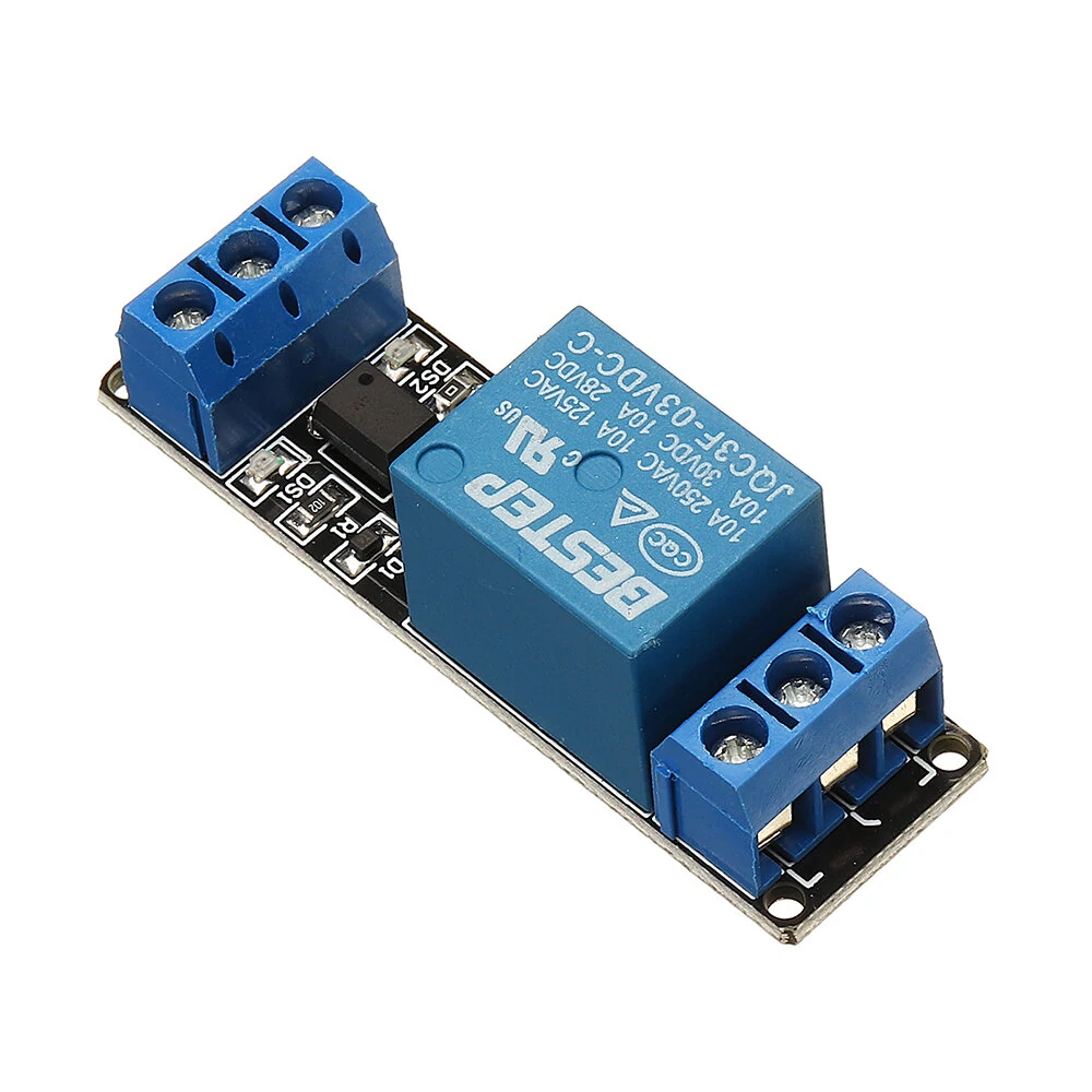 BESTEP 1 Channel 3.3V Low Level Trigger Relay Module Optocoupler Isolation Terminal — view 2