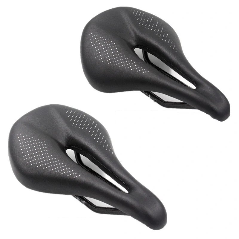 Bicycle Carbon Saddle 155mm Comfortable Bike Seat Cushion Shock Absorption Carbon Cycling Saddle — Bicycle