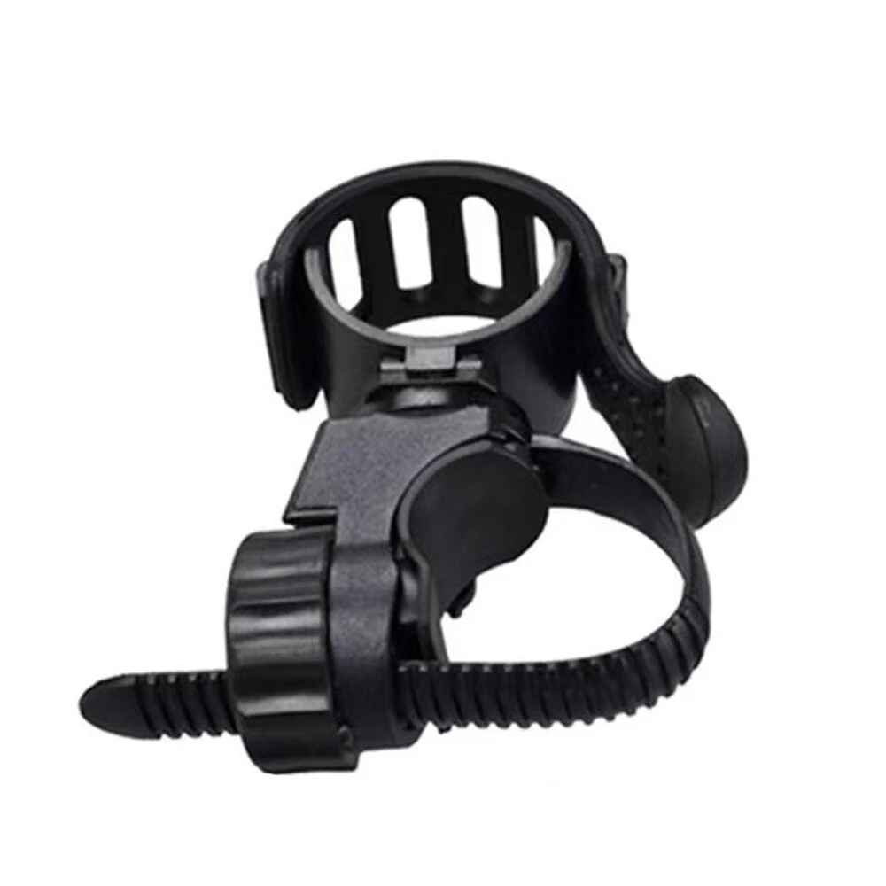 Bicycle Handlebar Light Bracket 360 Degree Rotatable Bike Lamp Holder LED Flashlight Plastic Clip Bike Light Mount Bracket — view 10