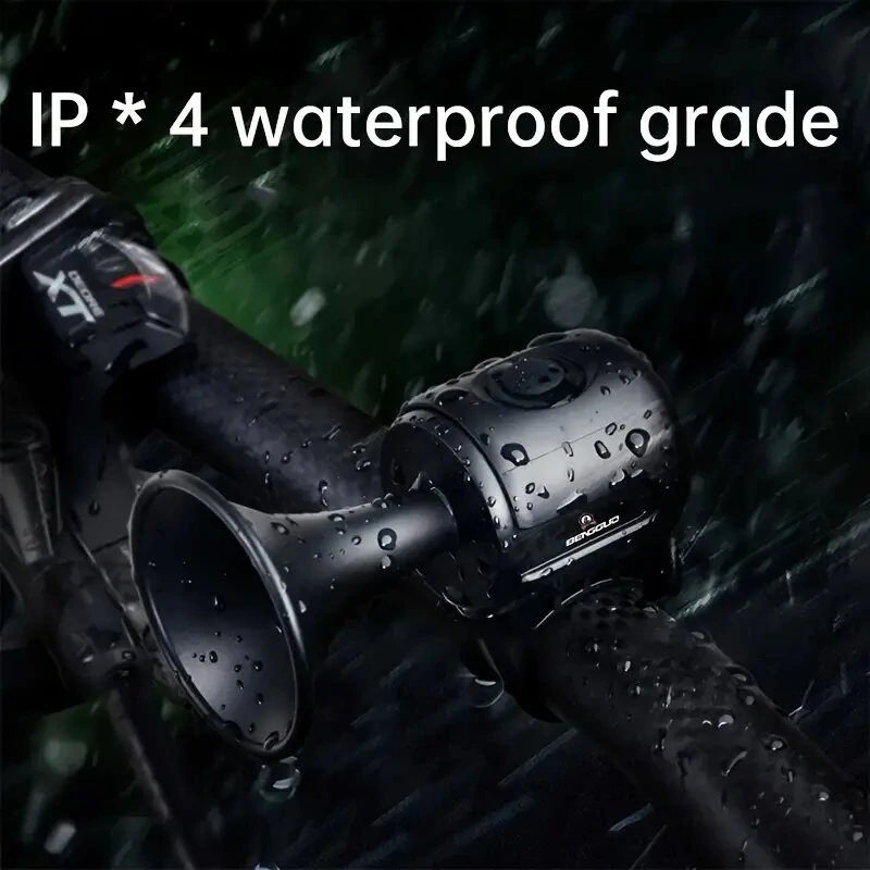 Bike Electronic Loud Horn Bicycle 120 db Warning Safety Electric Bell Bike Siren Bicycle Handlebar Alarm Ring Bike Accessories — view 7