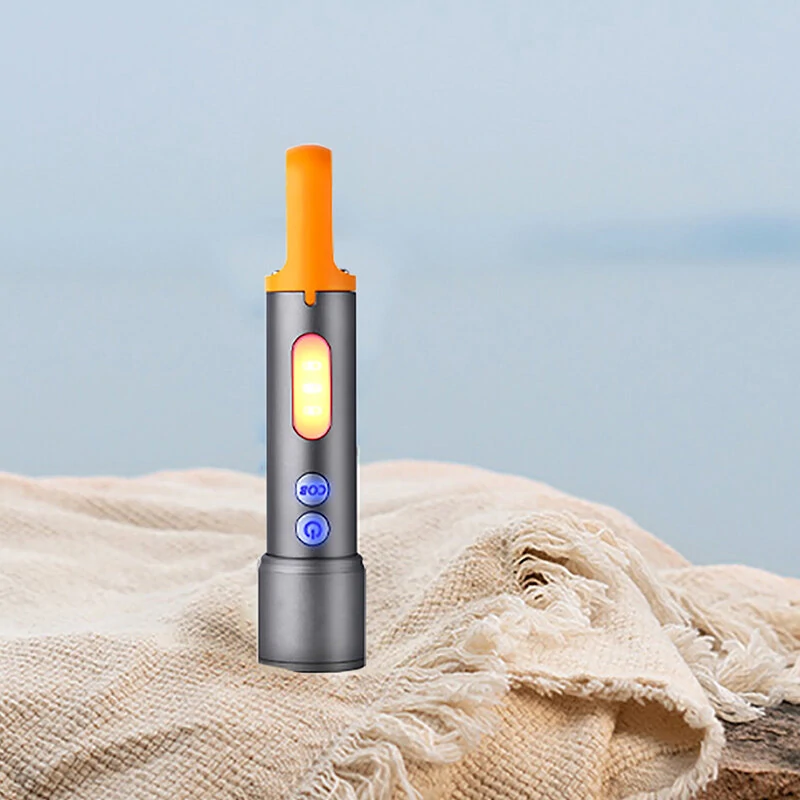 BIKIGHT 1000M Powerful Long Range Zoomable Flashlight Kit with 1200mAh Battery Tpye-C Rechargeable  Camping Light — view 4