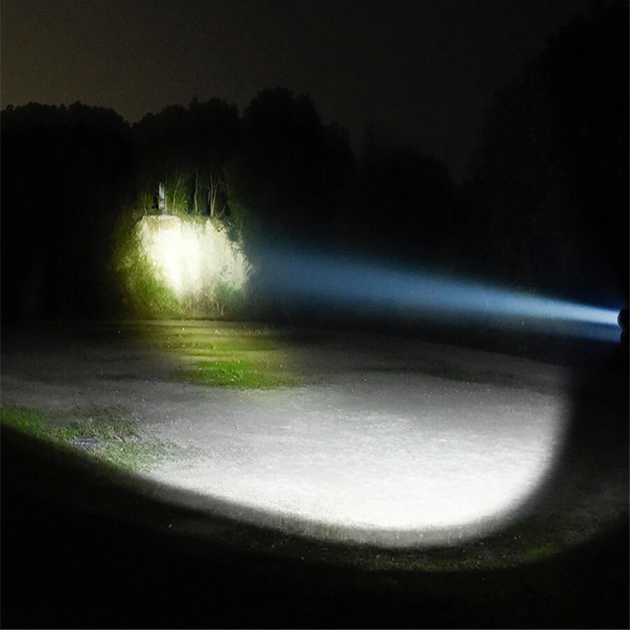 BIKIGHT 1102 L2 5Modes 1600 Lumens USB Rechargeable Camping Hunting LED Flashlight 18650 — view 9