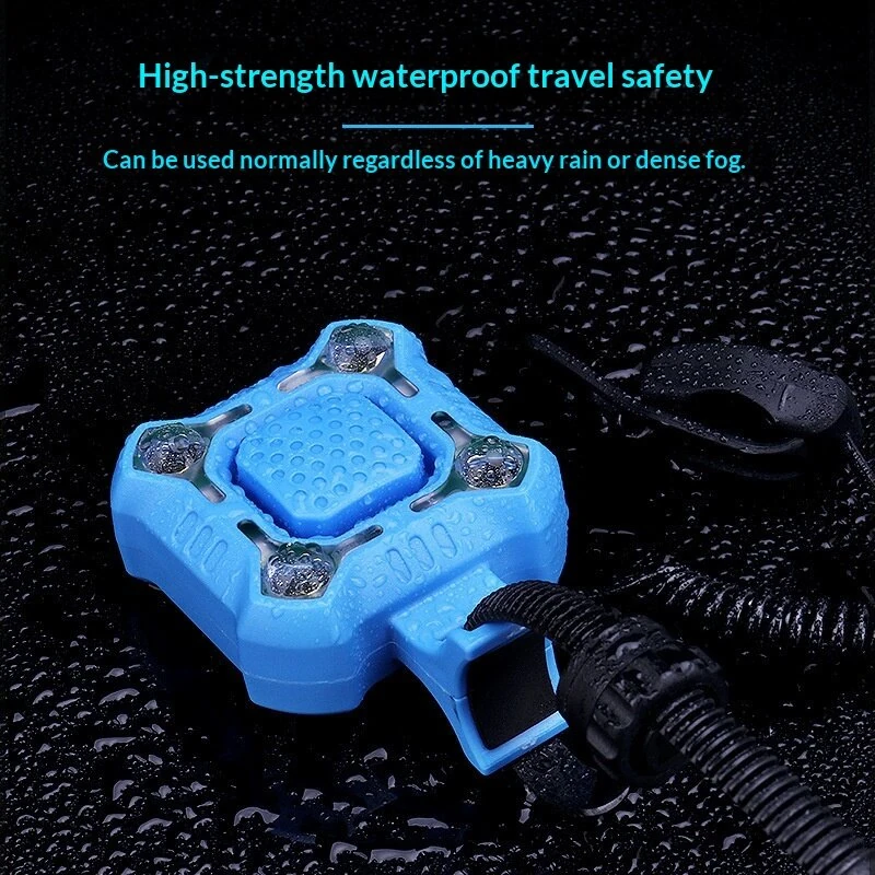 BIKIGHT 2-in-1 Wired Control Bicycle Horn Headlight 140dB Electric Bell 350LM Rechargeable Bike Front Light for MTB Cycling Safety — view 6