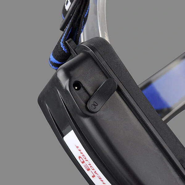 BIKIGHT 568D 650LM  LED HeadLamp Waterproof 3 Modes Telescopic Zoom Rechargeable Running Camping Cycling Light 2x18650 Battery — view 8