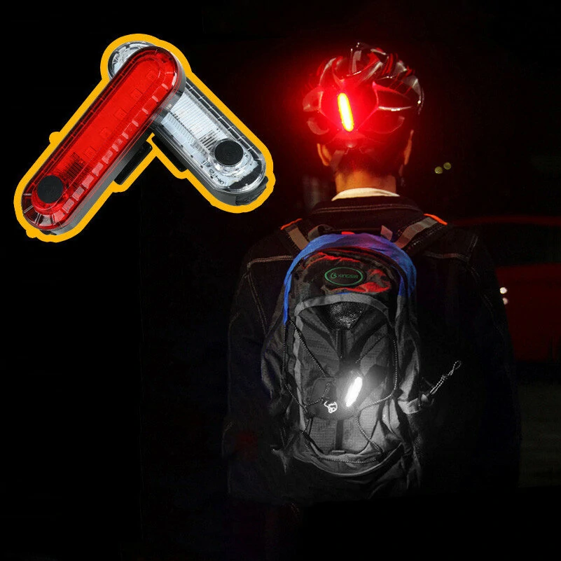 BIKIGHT Bike Light Set 3-in-1 350LM Headlight Speed Meter Horn with 4 Modes Taillight Bicycle Warning Light — view 10
