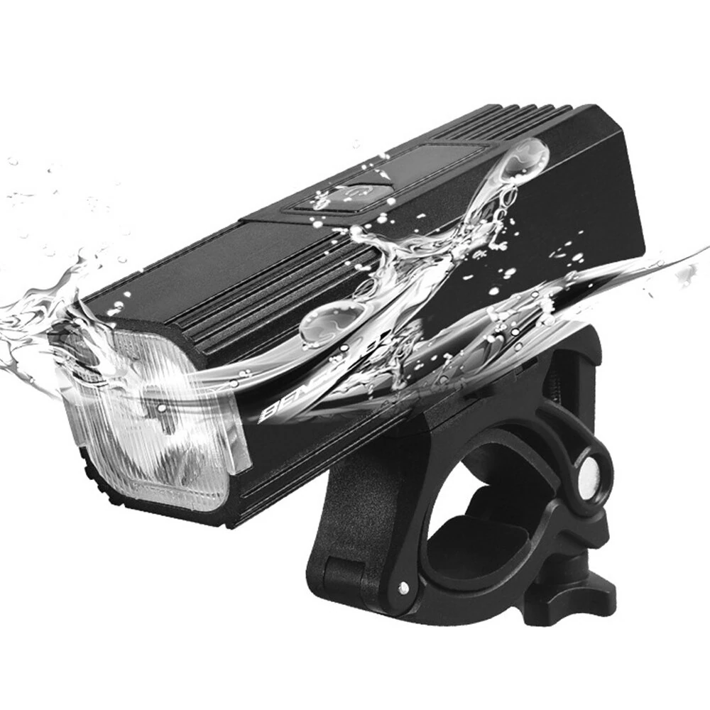 BIKIGHT LED High Brightness Long-range Bicycle Headlight IPX4 Waterproof USB Charging 3 Light Modes Bike Front Light for MTB Night Riding Safety — view 10